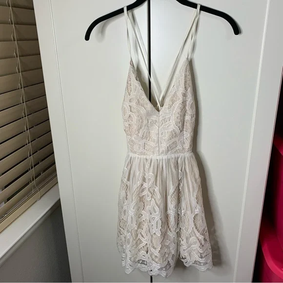 vici lace maxi dress Moonlit Market Tiered Lace Maxi Dress – VICI main image 0
